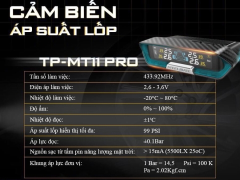 Cảm Biến Áp Xuất Lốp